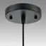 LUMION 8056/1A SUSPENTIONI LN25 311 черный/амбер металл/стекло Подвесной светильник E27 1*60W 220V ELENIKA, изображение 9