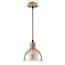 LUMION 8054/1A SUSPENTIONI LN25 310 дерево/амбер металл/стекло Подвесной светильник E27 1*60W 220V NATANA