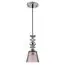 LUMION 8048/1A SUSPENTIONI LN25 308 хром/розовый металл/стекло Подвесной светильник E27 1*60W 220V MANOLA