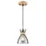 LUMION 8050/1A SUSPENTIONI LN25 309 дерево/смоки металл/стекло Подвесной светильник E27 1*60W 220V MIRABELA, изображение 6