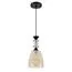 LUMION 8056/1A SUSPENTIONI LN25 311 черный/амбер металл/стекло Подвесной светильник E27 1*60W 220V ELENIKA