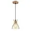 LUMION 8051/1A SUSPENTIONI LN25 309 дерево/амбер металл/стекло Подвесной светильник E27 1*60W 220V MIRABELA, изображение 6