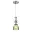 LUMION 8047/1A SUSPENTIONI LN25 308 хром/зеленый металл/стекло Подвесной светильник E27 1*60W 220V MANOLA, изображение 6