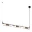 LUMION 6561/6 SUSPENTIONI LN25 241  черный/прозрачный/металл/стекло Подвес G9 6*20W 220V TORONTO, изображение 4