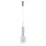 LUMION 6505/1 SUSPENTIONI LN23 303 хром, розовый, белый Подвес GU10 50W 220V VERONA