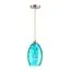 LUMION 4490/1 SUSPENTIONI LN20 314 античная бронза, голубой Подвес E27 60W 220V SAPPHIRE