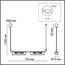 LUMION 6561/4 SUSPENTIONI LN25 241 черный/прозрачный/металл/стекло Подвес G9 4*20W 220V TORONTO, изображение 2