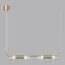 LUMION 6560/4 SUSPENTIONI LN25 239 золотой/прозрачный/металл/стекло Подвес G9 4*20W 220V TORONTO, изображение 3