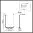 LUMION 6560/2 SUSPENTIONI LN25 239 золотой/прозрачный/металл/стекло Подвес G9 2*20W 220V TORONTO, изображение 2