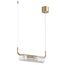 LUMION 6560/2 SUSPENTIONI LN25 239 золотой/прозрачный/металл/стекло Подвес G9 2*20W 220V TORONTO, изображение 4