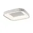 SONEX 7767/56L AVRA LED SN 039 Светильник металл/белый LED 56Вт+14Вт 3000-6000K 500х500 IP43 пульт ДУ+подсветка SHARMEL, изображение 5