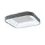 SONEX 7769/56L AVRA LED SN 039 Светильник металл/белый/серый LED 56Вт+14Вт 3000-6000K 500х500 IP43 пульт ДУ+подсветка SHARMEL, изображение 9