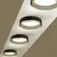 SONEX 7692/48L AVRA LED SN 053 Светильник металл/акрил/белый/черный/шампань LED 48Вт 3000-6000K D410 IP20 пульт ДУ ANTEY, изображение 4