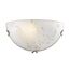 SONEX 018 GLASSI SN 227 Бра стекло/белое E27 1*100Вт 300х160 KUSTA
