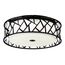 SONEX 7700/60L AVRA LED SN 056 Светильник металл/ткань/стекло/белый/черный LED 60Вт 3000-6000K D600 IP20 пульт ДУ FABIANA, изображение 5