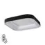 SONEX 7768/56L AVRA LED SN 039 Светильник металл/белый/черный LED 56Вт+14Вт 3000-6000K 500х500 IP43 пульт ДУ+подсветка SHARMEL