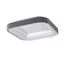 SONEX 7769/56L AVRA LED SN 039 Светильник металл/белый/серый LED 56Вт+14Вт 3000-6000K 500х500 IP43 пульт ДУ+подсветка SHARMEL, изображение 6