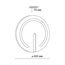 SONEX 3041/DL COLOR SN 018 Светильник пластик/белый/хром LED 48Вт 3000-6500К D400 IP43 пульт ДУ/RGB/LampSmart BUTTON, изображение 2