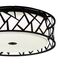 SONEX 7700/60L AVRA LED SN 056 Светильник металл/ткань/стекло/белый/черный LED 60Вт 3000-6000K D600 IP20 пульт ДУ FABIANA, изображение 7