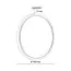 SONEX 7661/32L MITRA LED SN 090 Светильник пластик/белый LED 32Вт 3000/4000K D400 IP40 OMEGA WHITE, изображение 2