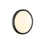 SONEX 7660/18L MITRA LED SN 087 Светильник пластик/белый/черный LED 18Вт 3000/4000K D230 IP40 ALFA BLACK, изображение 4