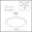 SONEX 7749/60L MITRA LED SN 103 Светильник металл/PMMA/белый LED 60Вт 3000-6000К D386 IP20 пульт ДУ BETA, изображение 2