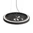SONEX 7758/92L MITRA LED SN 098 Светильник металл/акрил/черный LED 80Вт+12Вт(подсветка) 4000K D800 IP20 QUASAR, изображение 3