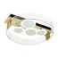 SONEX 7742/40L MITRA LED SN 077 Светильник металл/акрил/МДФ/белый/под дерево/прозрачный/черный LED 40Вт 3000-6000К 470x420 IP20 пульт ДУ SPOTS, изображение 9