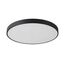 SONEX 7756/92L MITRA LED SN 097 Светильник металл/акрил/черный LED 80Вт+12Вт(подсветка) 3000K D800 IP20 QUASAR, изображение 6
