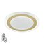 SONEX 7738/80L MITRA LED SN 071 Светильник металл/акрил/белый/золотой/прозрачный LED 80Вт 3000-6000К D480 IP20 пульт ДУ PROMISE
