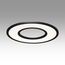 SONEX 7717/52L MITRA LED SN 58 Светильник металл/акрил/белый/черный LED 52Вт 3000-6500К D590 IP20 пульт ДУ ALTAIR, изображение 5