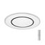 SONEX 7663/44L MITRA LED SN 60 Светильник пластик/белый LED 44Вт 3000-4000-6000K D600 IP20 пульт ДУ COSMO