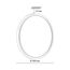 SONEX 7662/32L MITRA LED SN 090 Светильник пластик/белый/черный LED 32Вт 3000/4000K D400 IP40 OMEGA BLACK, изображение 2