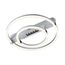 SONEX 7665/55LR MITRA LED SN 64 Светильник пластик/белый LED 55Вт 3000-4000-6000K 545х505 IP20 пульт ДУ TRECKY, изображение 8