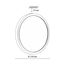SONEX 7661/18L MITRA LED SN 090 Светильник пластик/белый LED 18Вт 3000/4000K D230 IP40 OMEGA WHITE, изображение 2