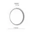 SONEX 7650/DL PALE SN 141 Светильник пластик/белый/золотой LED 48Вт 4000К D380 IP43 TOFIQ WHITE, изображение 2