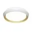 SONEX 7650/DL PALE SN 141 Светильник пластик/белый/золотой LED 48Вт 4000К D380 IP43 TOFIQ WHITE, изображение 4