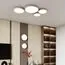 SONEX 7628/DL PALE SN 170 Светильник пластик/беленый под дер. LED 48Вт 3000-6300K D400 IP43 пульт ДУ LOSTA, изображение 3
