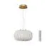 SONEX 7720/24L PIKO LED SN 028 Светильник металл/стекло/прозрачный/золотой LED 24Вт 3000-6500K D300 IP20 пульт ДУ ANGELO