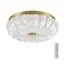 SONEX 7719/36L PIKO LED SN 027 Светильник металл/стекло/прозрачный/золотой LED 36Вт 3000-6500K D300 IP20 пульт ДУ TESORO
