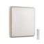 SONEX 7608/DL PALE SN 172 Светильник пластик/беж. под дер. LED 48Вт 3000-6300K 390x390 IP43 пульт ДУ MERTO