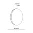 SONEX 7625/DL PALE SN 216 Светильник пластик/белый/серебристый LED 48Вт 4000К D400 IP43 RINGO, изображение 2