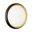 SONEX 7651/DL PALE SN 141 Светильник пластик/черный/золотой LED 48Вт 4000К D380 IP43 TOFIQ BLACK