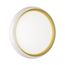 SONEX 7650/DL PALE SN 141 Светильник пластик/белый/золотой LED 48Вт 4000К D380 IP43 TOFIQ WHITE