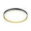 SONEX 7619/DL PALE SN 160 Светильник пластик/черн./золот. LED 48Вт 3000-6300K D390 IP43 пульт ДУ SAVI, изображение 6