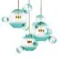 LOFT IT 2027-D3 Blue Подвесной светильник Bolle, изображение 5