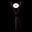 LOFT IT 10245F Black Торшер Bobbin, изображение 4