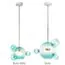 LOFT IT 2027-P4 Blue mini Подвесной светильник Bolle, изображение 7