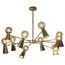 LOFT IT 10046/10 Gold Люстра на штанге Halley, изображение 3