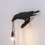 Seletti 00124528; 14737 Настенный светильник Bird Looking Left Black, изображение 3